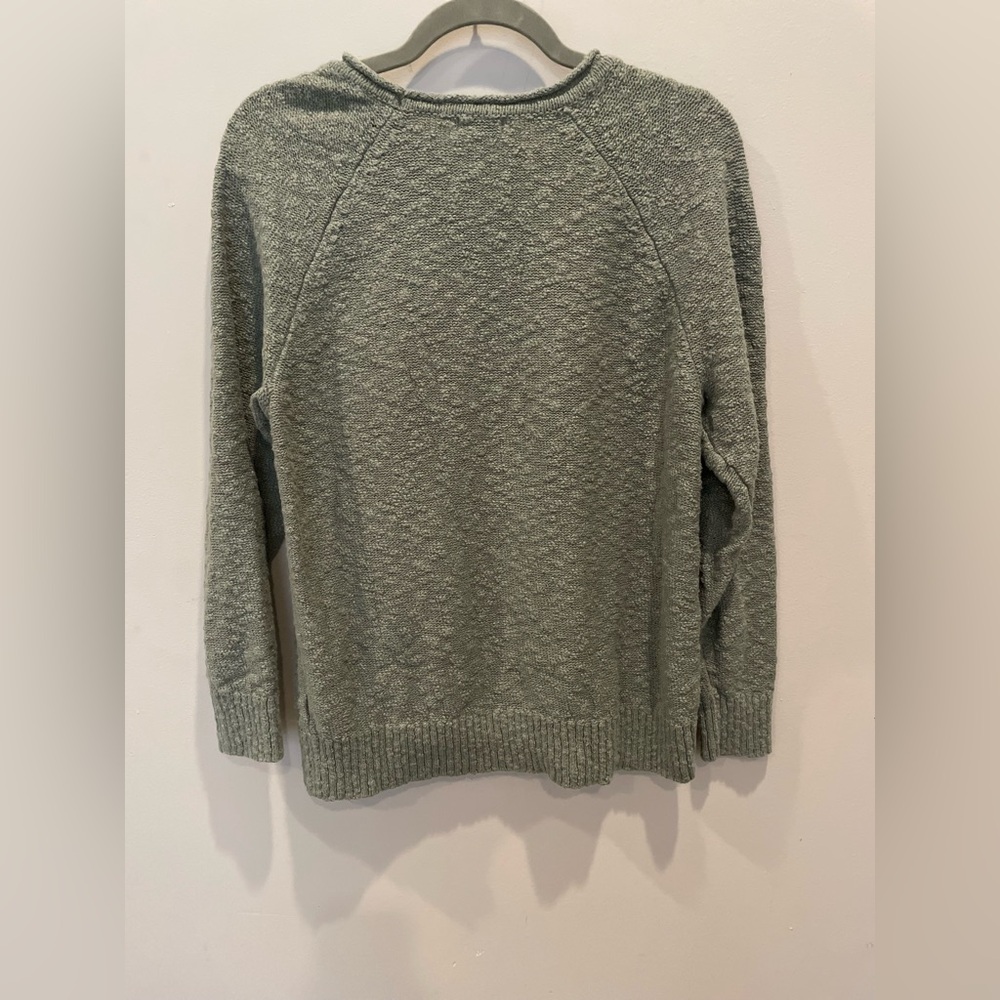 L. L. Bean Women's Midweight Cotton Slub Rollneck Pullover - Picture 5 of 6